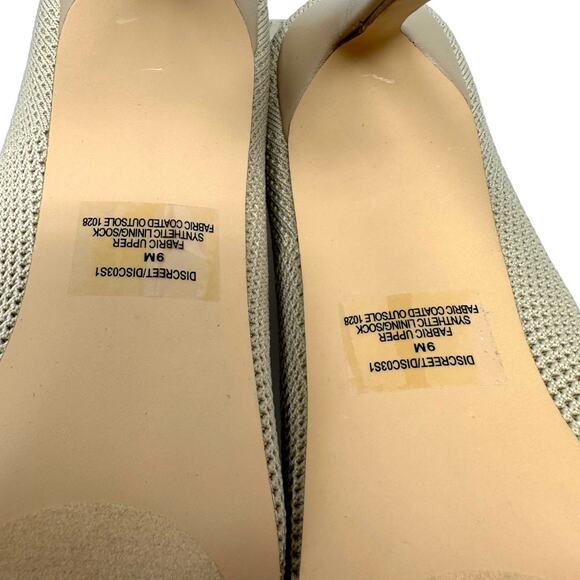 Steve Madden Disco Sock Bootie Beige Knit Stiletto Heel Ankle Boots Size 9 - Picture 8 of 10